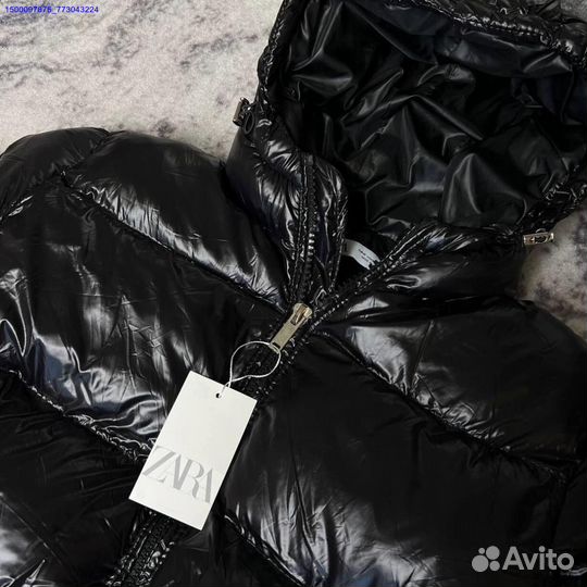 Пуховик Zara x Moncler puffer jacket (Арт.35464)