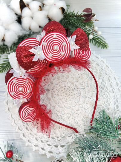 Ободок конфетка