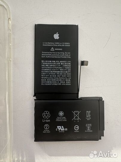Аккумулятор для iPhone xs max оригинальный