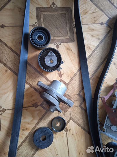 Помпа ролики ремень грм logan2 двигатель К4М