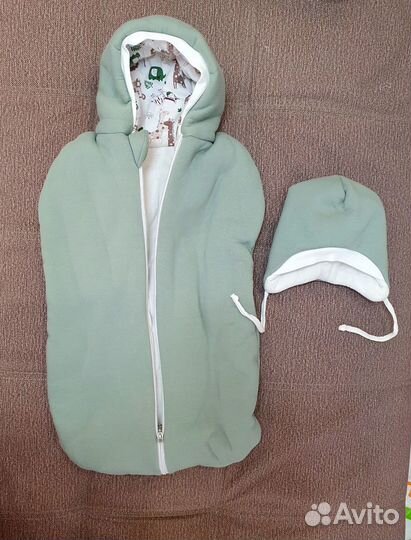 Конверт кокон на выписку