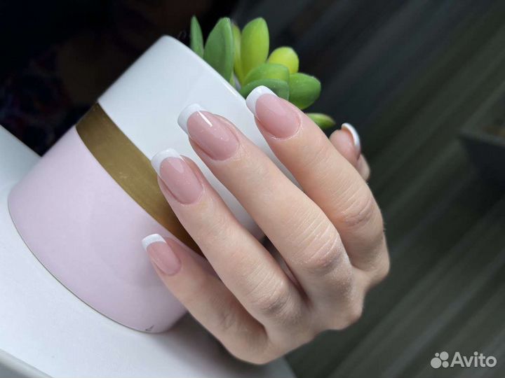 Маникюр педикюр наращивание френч дизайн