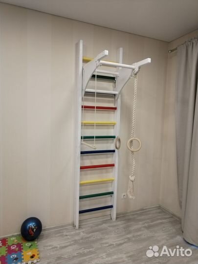 Шведская стенка деревянная бу