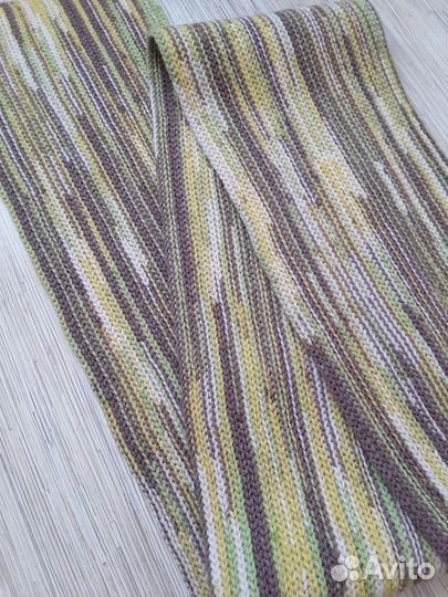 Шарф вязаный ручная работа