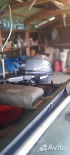 Лодка с мотором 4хтакныйЮмаха20