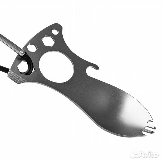 Многофункциональная походная вилка-ложка-мультитул