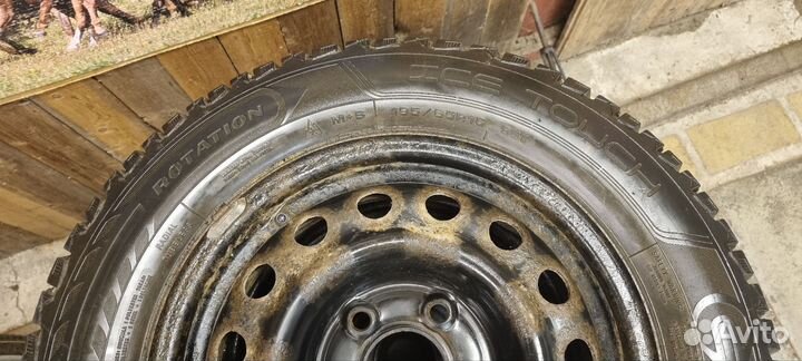 Колёса в сборе 195/65 R15 зима kia/hyundai