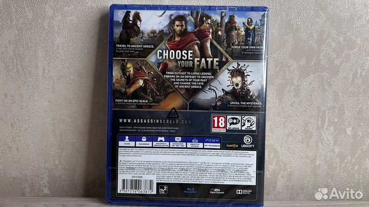 Assassins creed odyssey ps4 Новый диск