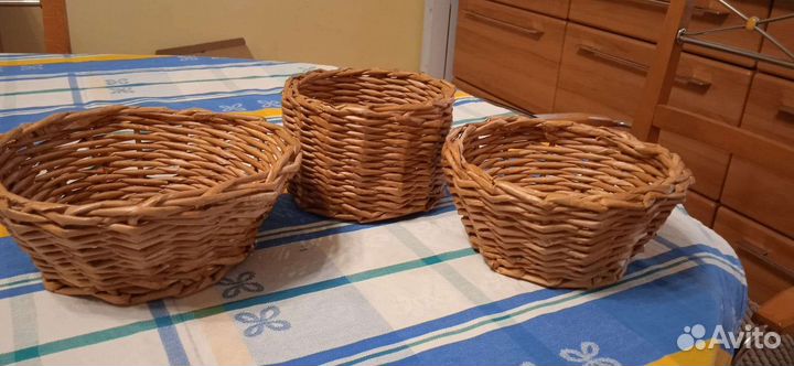 Плетенные корзинки