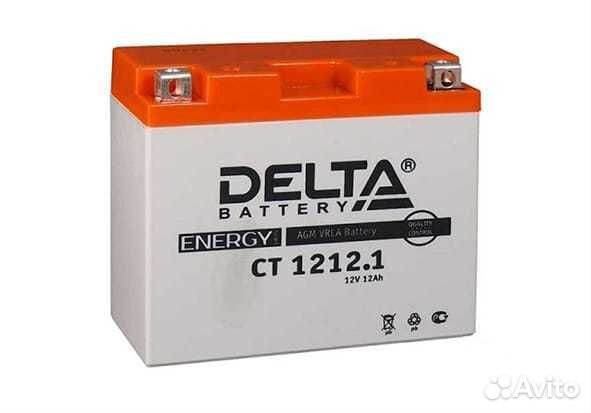 Аккумулятор delta battery 12Ah 155A