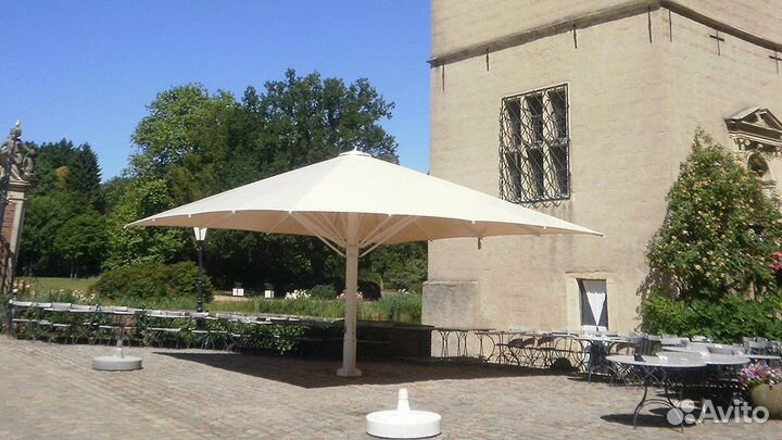 Зонт для дачи и сада. Зонт уличный боковой