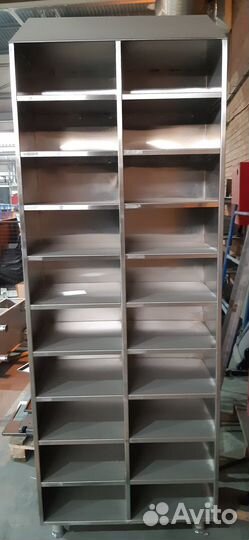 Шкаф и банкетка из нержавеющей стали aisi 304