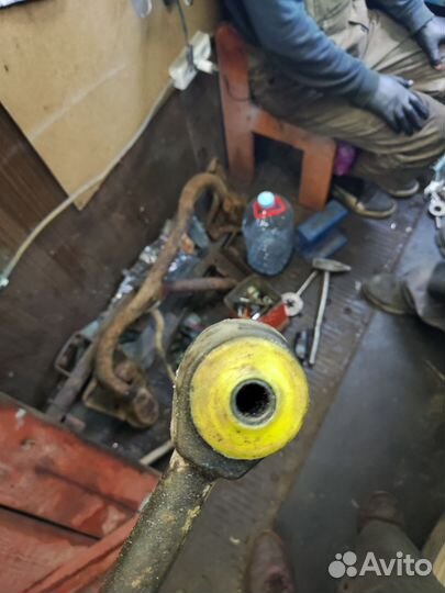 Запрессовка полиуретановых сайлентблоков москвич