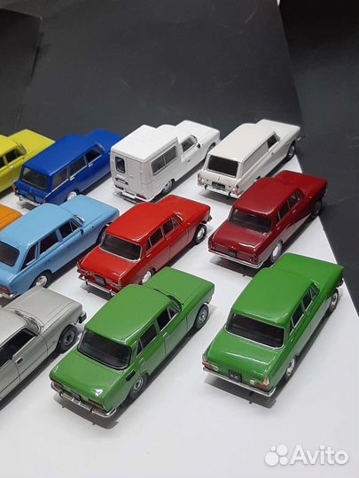 Коллекционные модели 1:43 СССР: иж, Москвич
