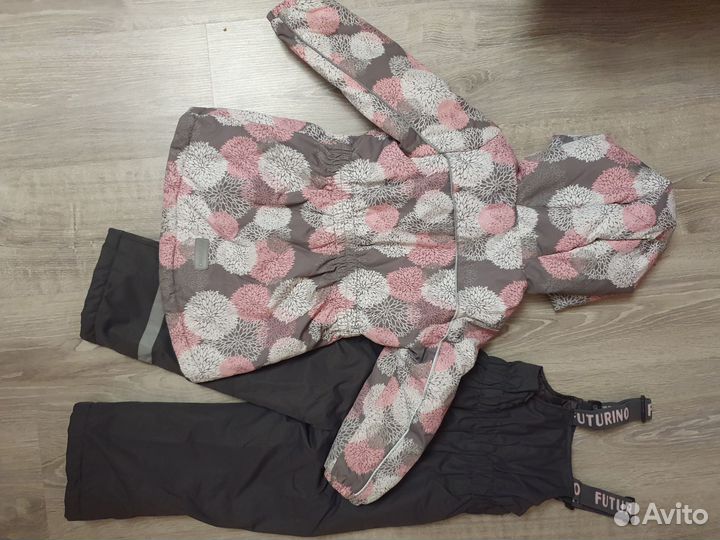 Зимний костюм для девочки 104