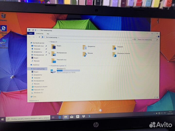 Новый ноутбук HP 15-rb501ur/A6/R4/4Gb/SSD 128Gb