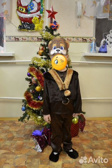 Новогодний костюм мишка