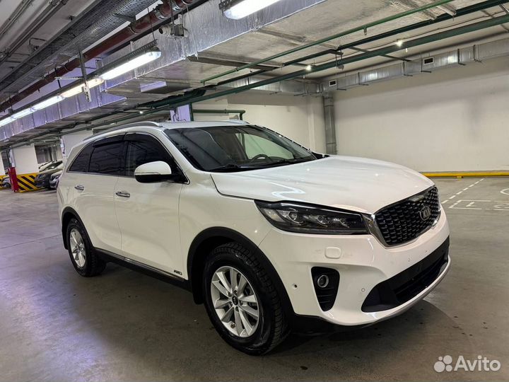 Kia Sorento Prime 2.2 AT, 2019, битый, 100 337 км