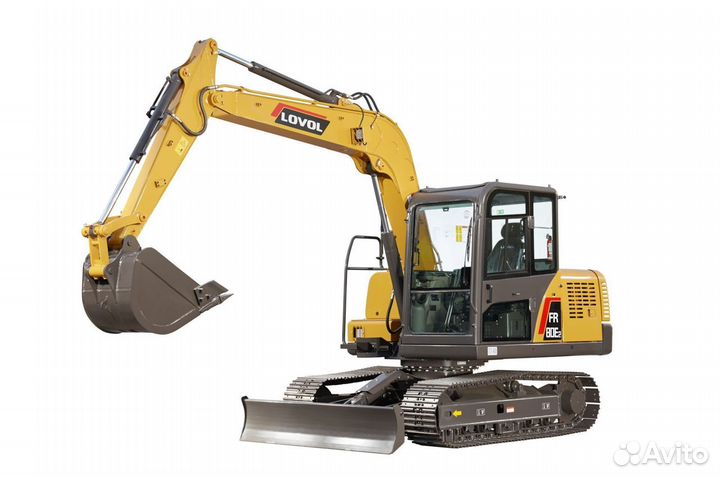 Гусеничный экскаватор Lovol FR80E2, 2022