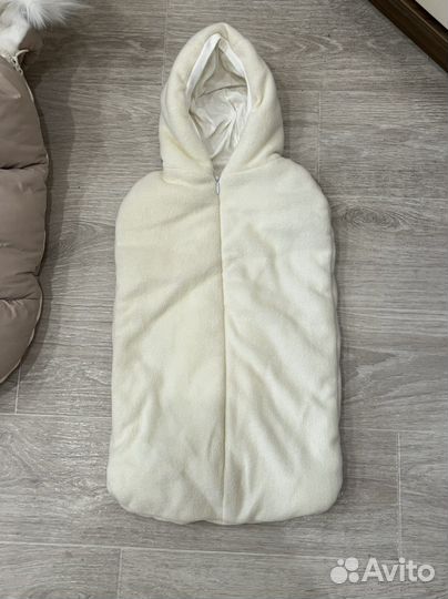 Конверт на выписку зимний на овчине+кокон