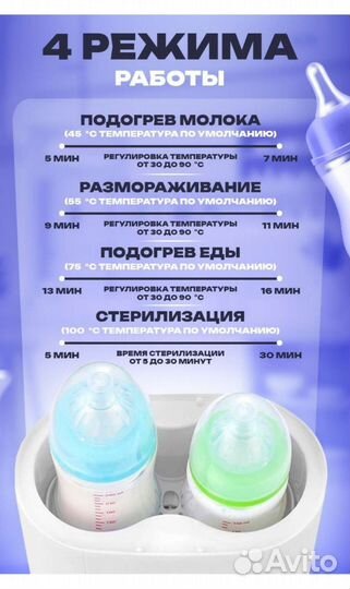 Подогреватель для бутылочек