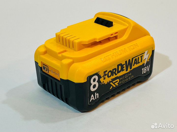 Аккумулятор для 18V инструмента Dewalt 8 Ah