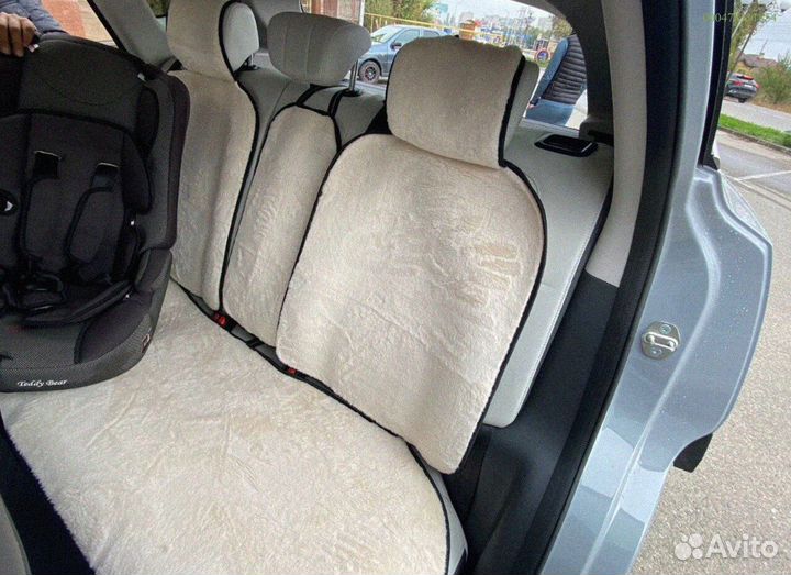 Авто накидки из меха с бесплатной доставкой (Арт.62823)