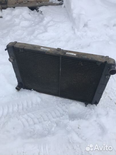 Радиатор на газель медный