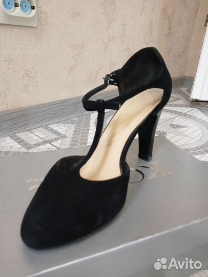 Туфли женские 38 размер натуральная замша