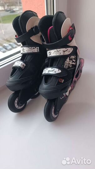 Роликовые коньки детские oxelo размер 30-32