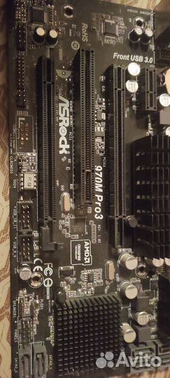 Материнская плата asrock 970m pro3