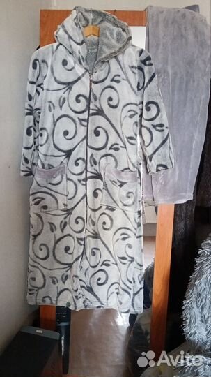 Халат теплый