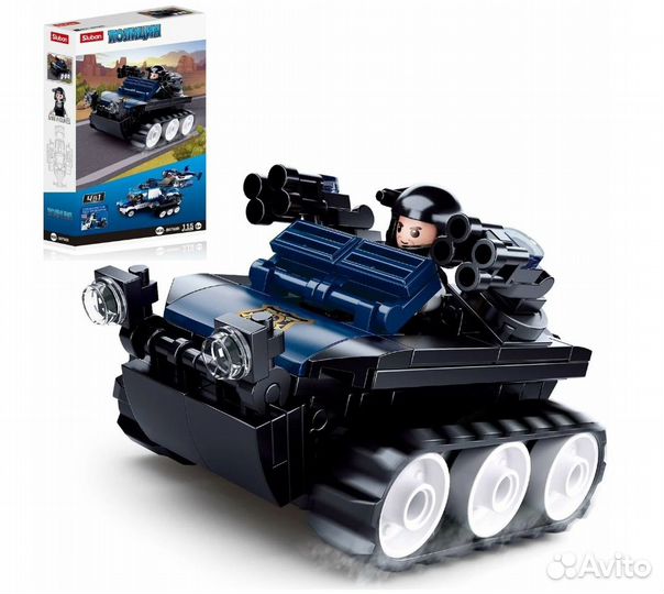 Конструктор Sluban серия Полиция Полицейский везде