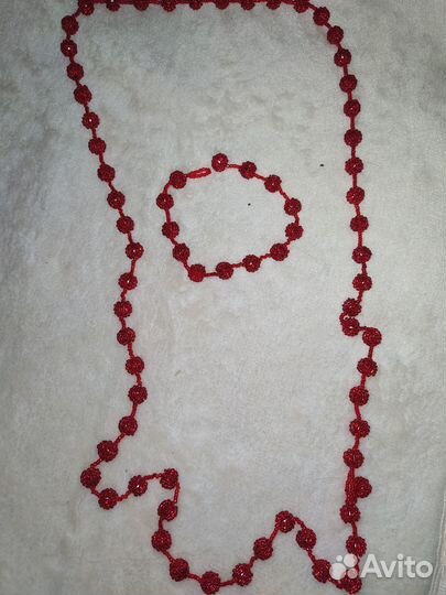 Ожерелье и браслет