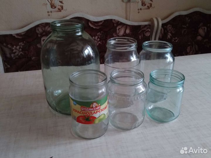 Банки. 0,5 -0,7-1л-3л
