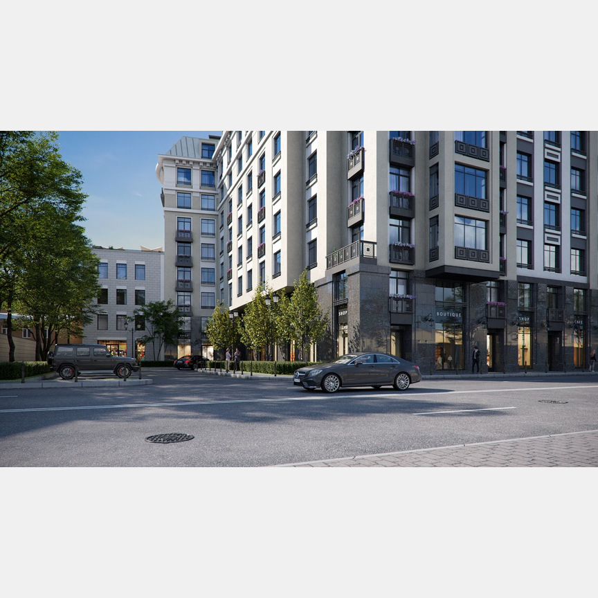 3-к. квартира, 96,7 м², 6/9 эт.