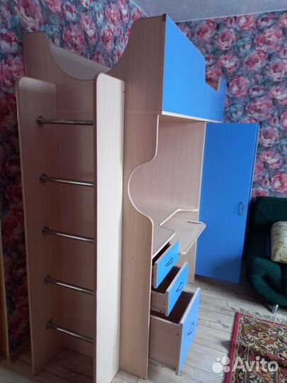 Детская кровать чердак