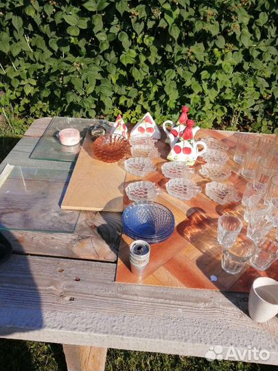 Рюмки,стаканы и тарелки СССР