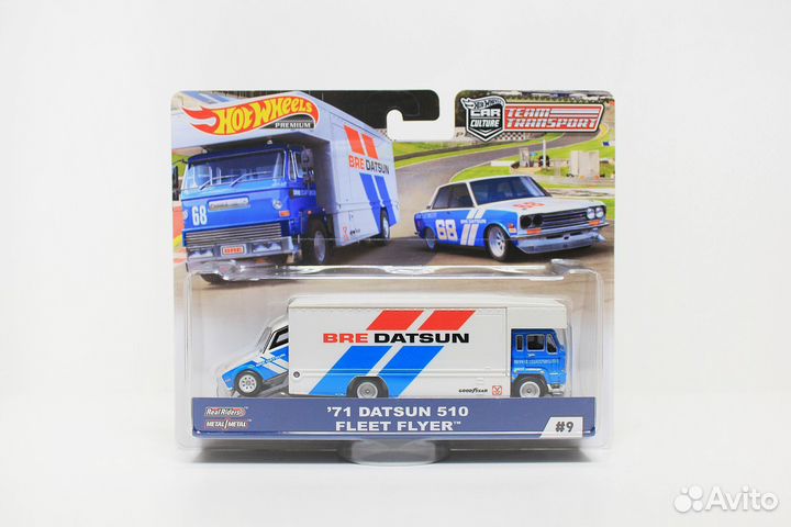 Hot Wheels Team Transport Datsun 510 Fleet Flyer