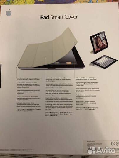 Чехол на iPad Smart Cover Leather Black MC947ZM/A