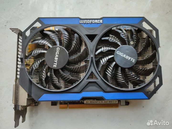 Видеокарта gtx 960 2gb
