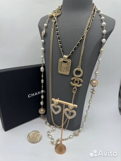 Серьги chanel