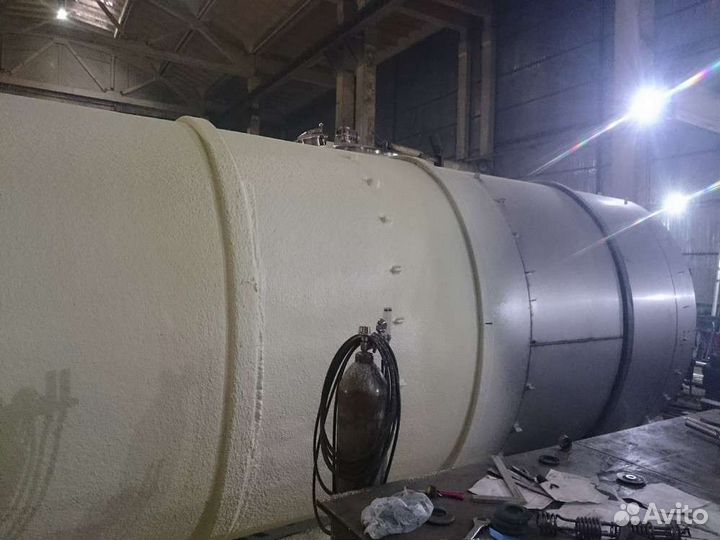 Утепление ёмкостей, цистер, резервуаров