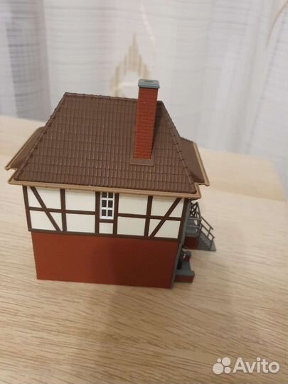 Модель домика железнодорожников