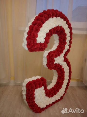 Цифра 3 на день рождения