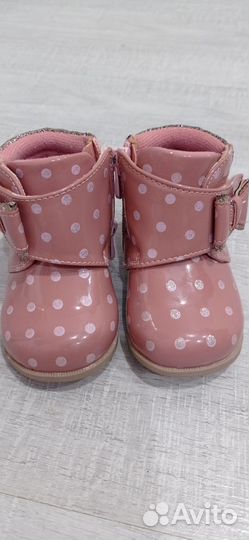 Ботинки демисезонные для девочки 19 размер