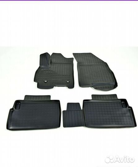 Автомобильные коврики резиновые