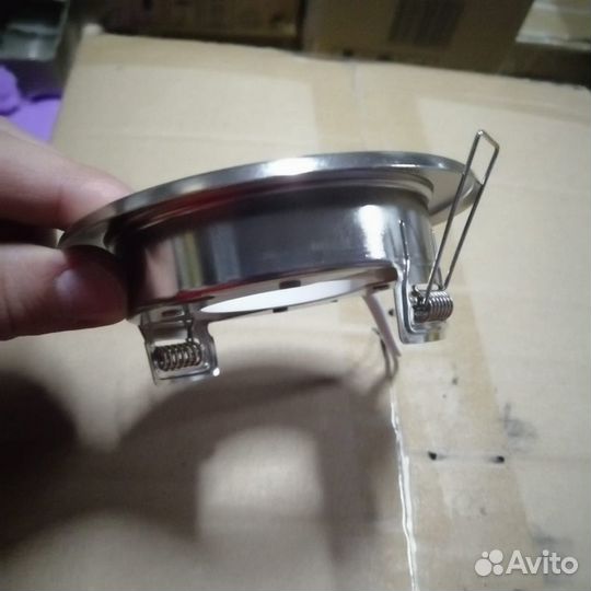 Светильник Ecola GX-53 с лампочкой 8,5 Вт