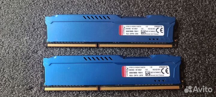 Kingston HyperC DDR Fury Blue 4GB HX316C10F/4