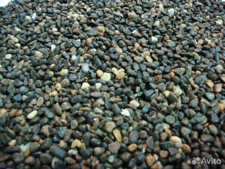 Галька морская темная №4 (Черкесская №3) (10-15 мм